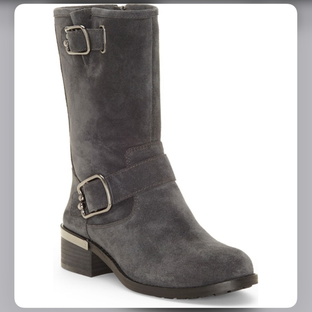 Vince Camuto Wantilla Moto Booties Size 6